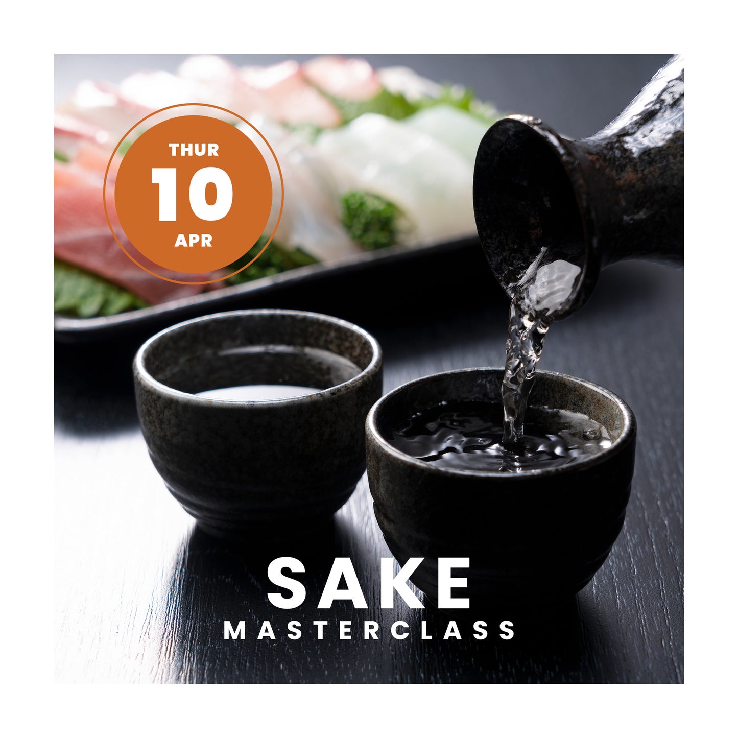 Masterclass: Sake Tasting