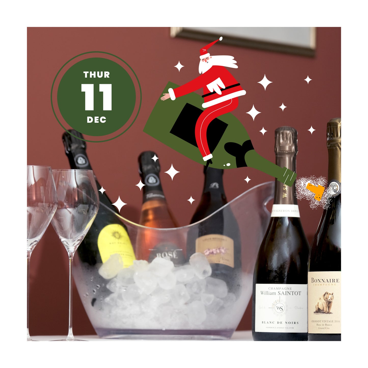 Masterclass: Champagne for Christmas