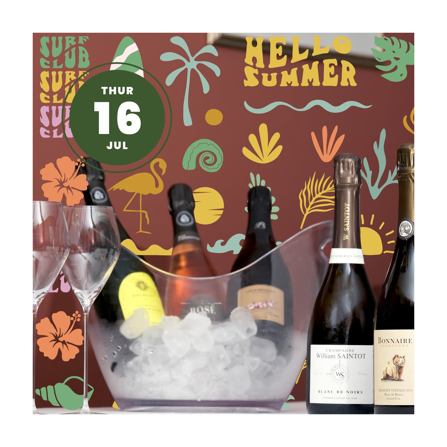 Masterclass: Champagne for Summer - EXTRA DATE ADDED 🍾