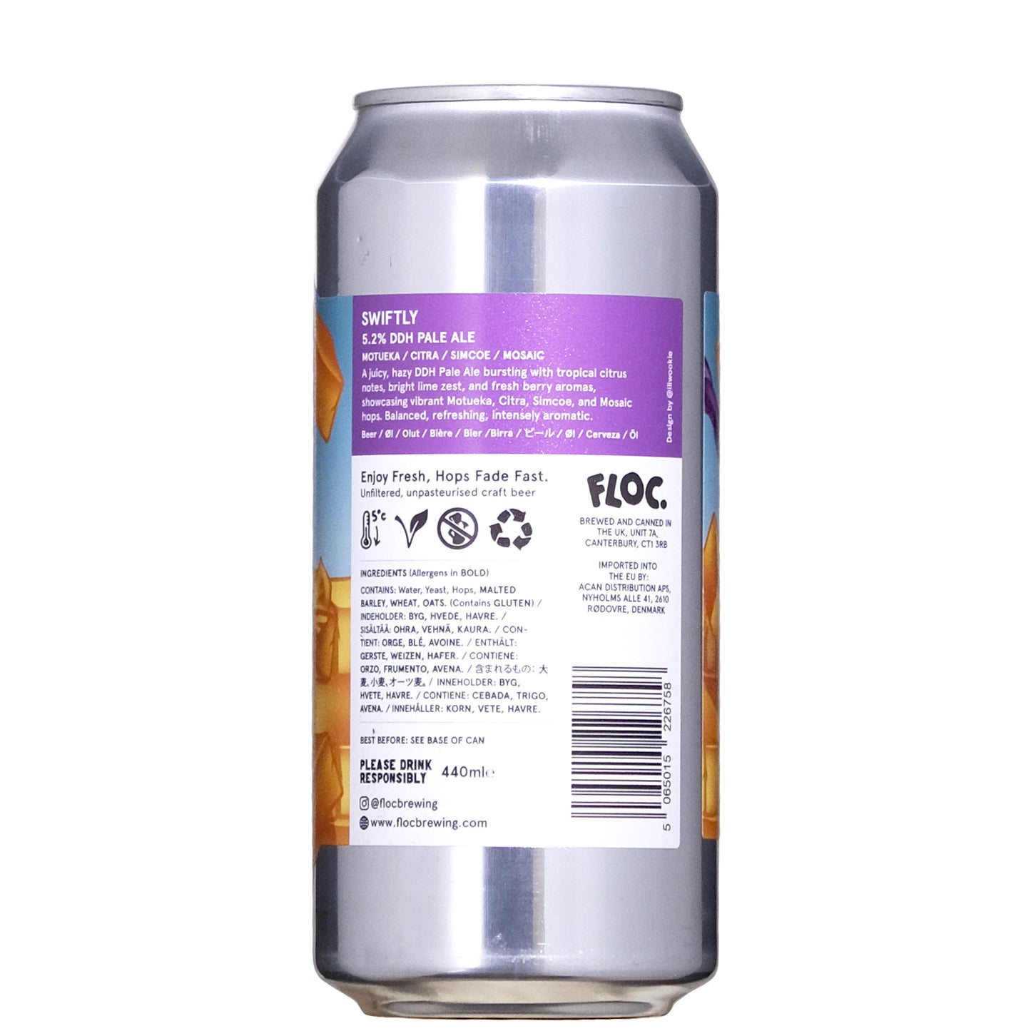 Floc Swiftly 5.2% DDH Pale Ale