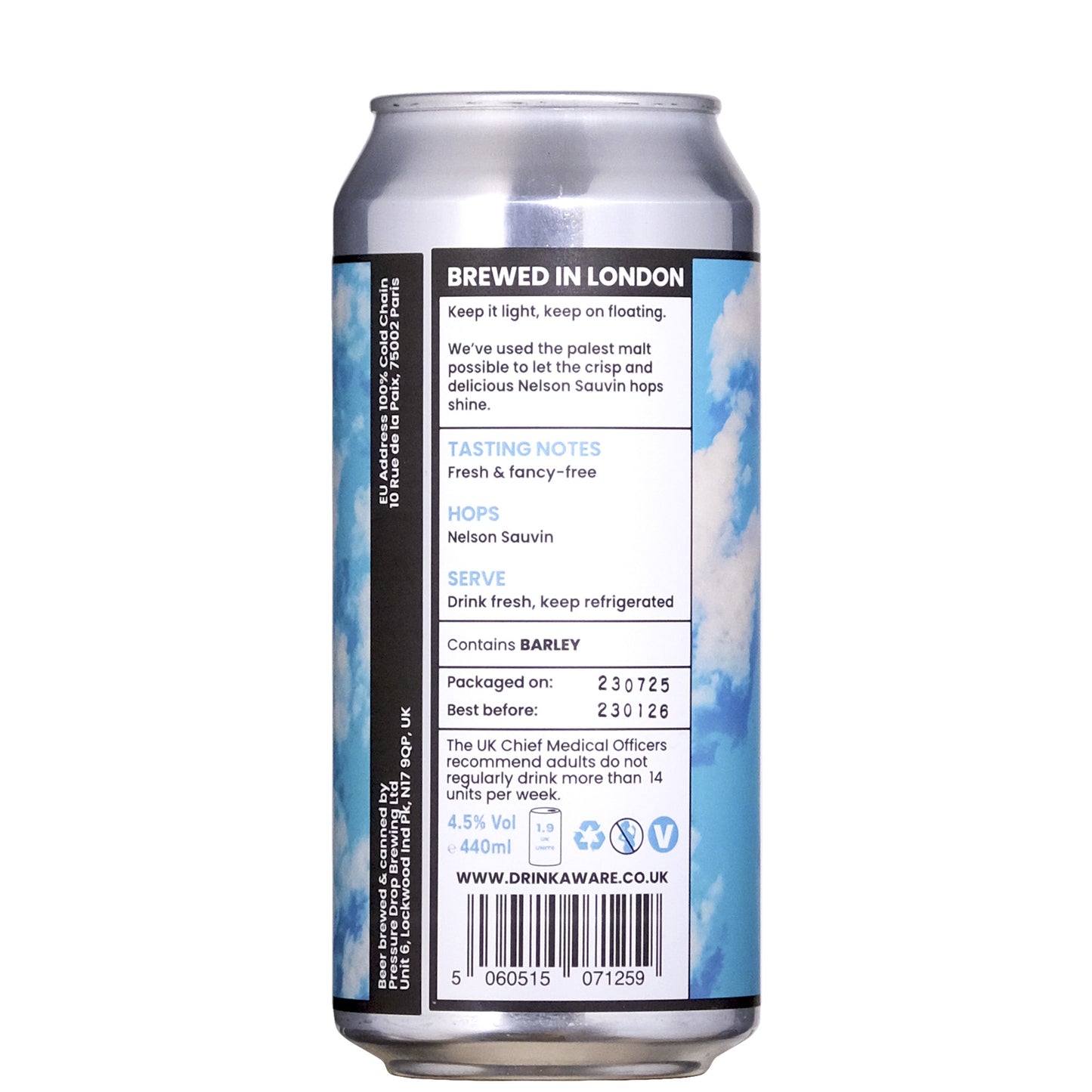 Pressure Drop NSP 4.5% Super Pale Ale
