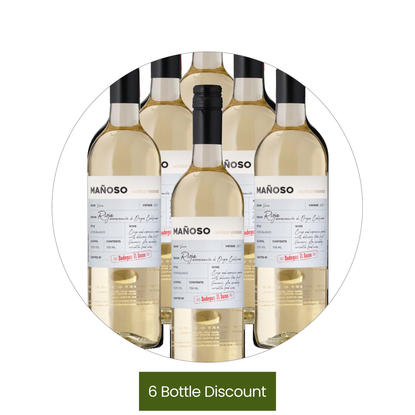Manoso Blanco 6x75cl Case Deal