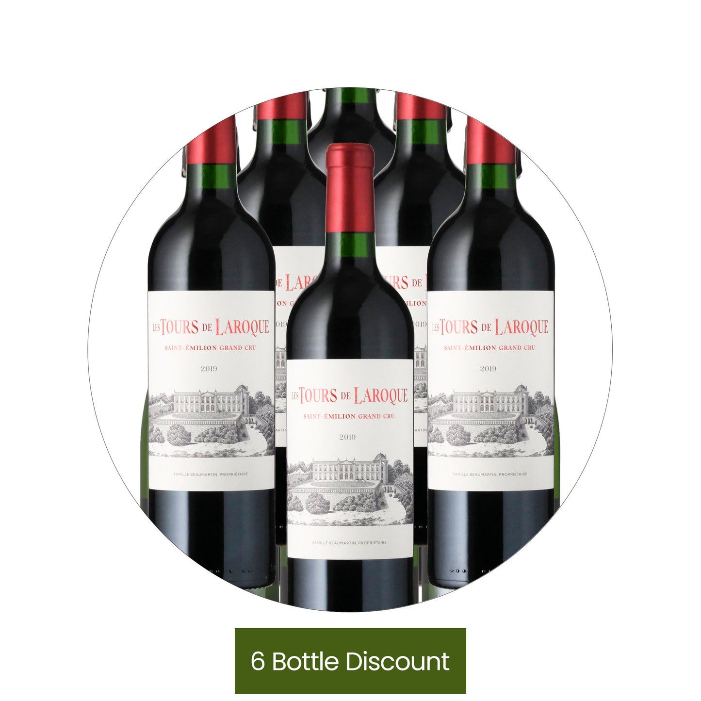 Les Tours de Laroque 6x75cl Case Deal