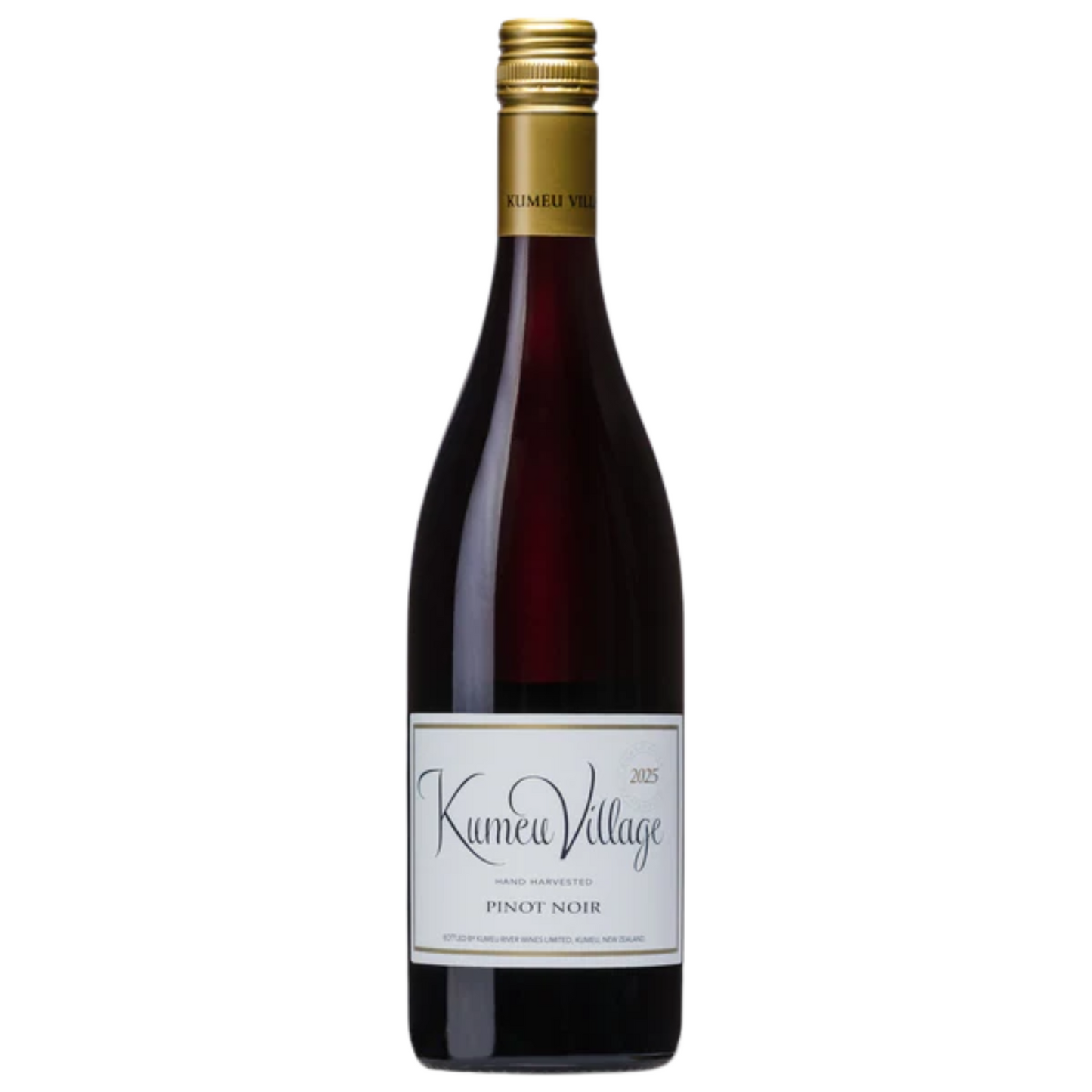 Bottle of Kumeu Pinot Noir Village New Zealand