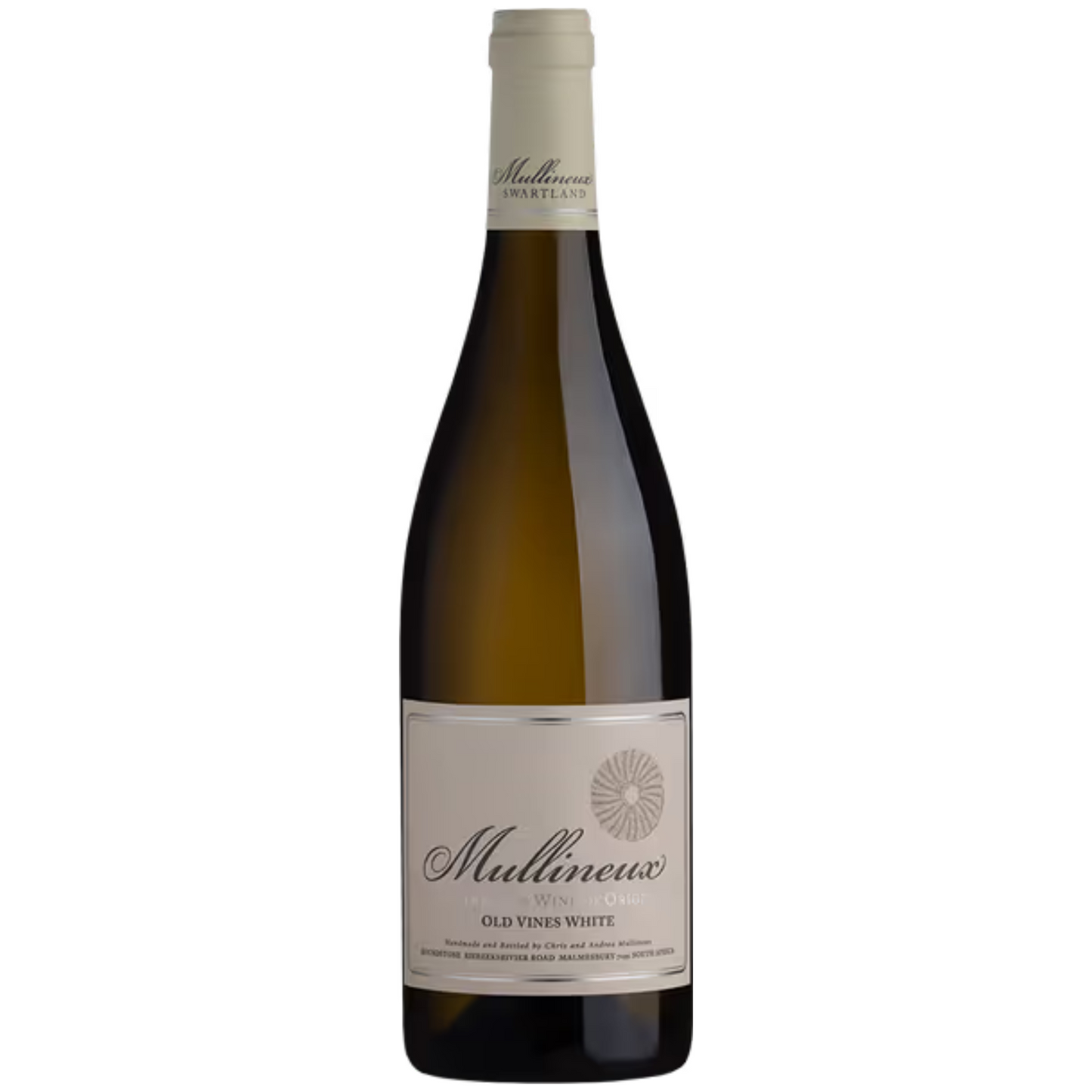 Bottle of South African Oaked Chenin Blanc Blend from Mullineux