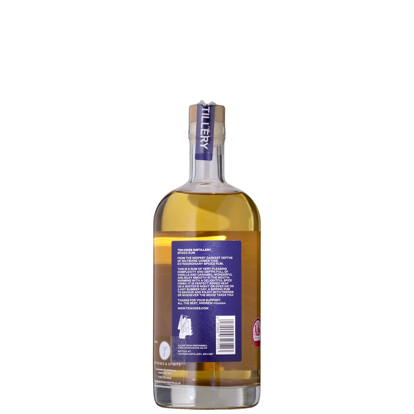 Ten Hides Spiced Rum