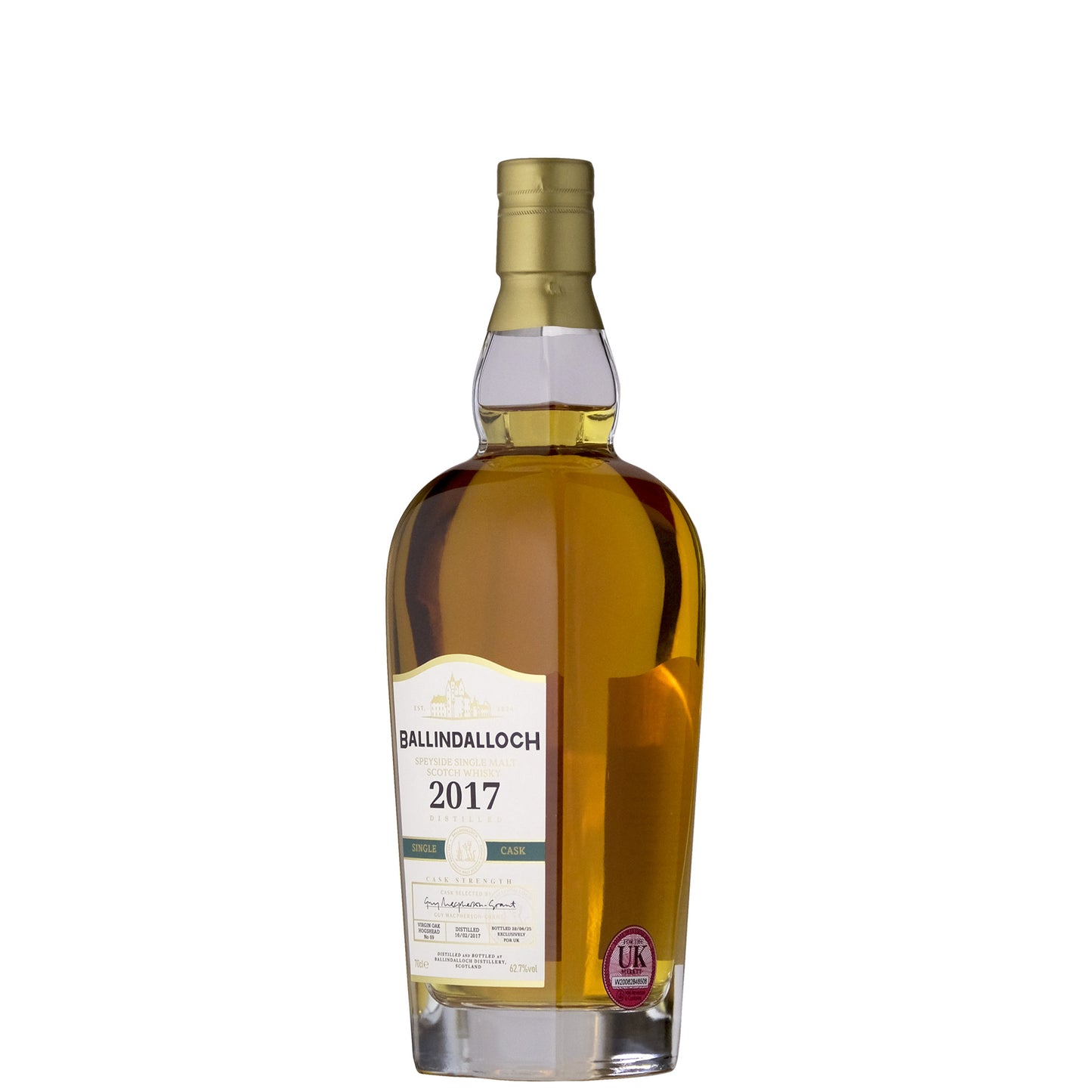 Ballindalloch Single Cask 2017 Virgin Oak
