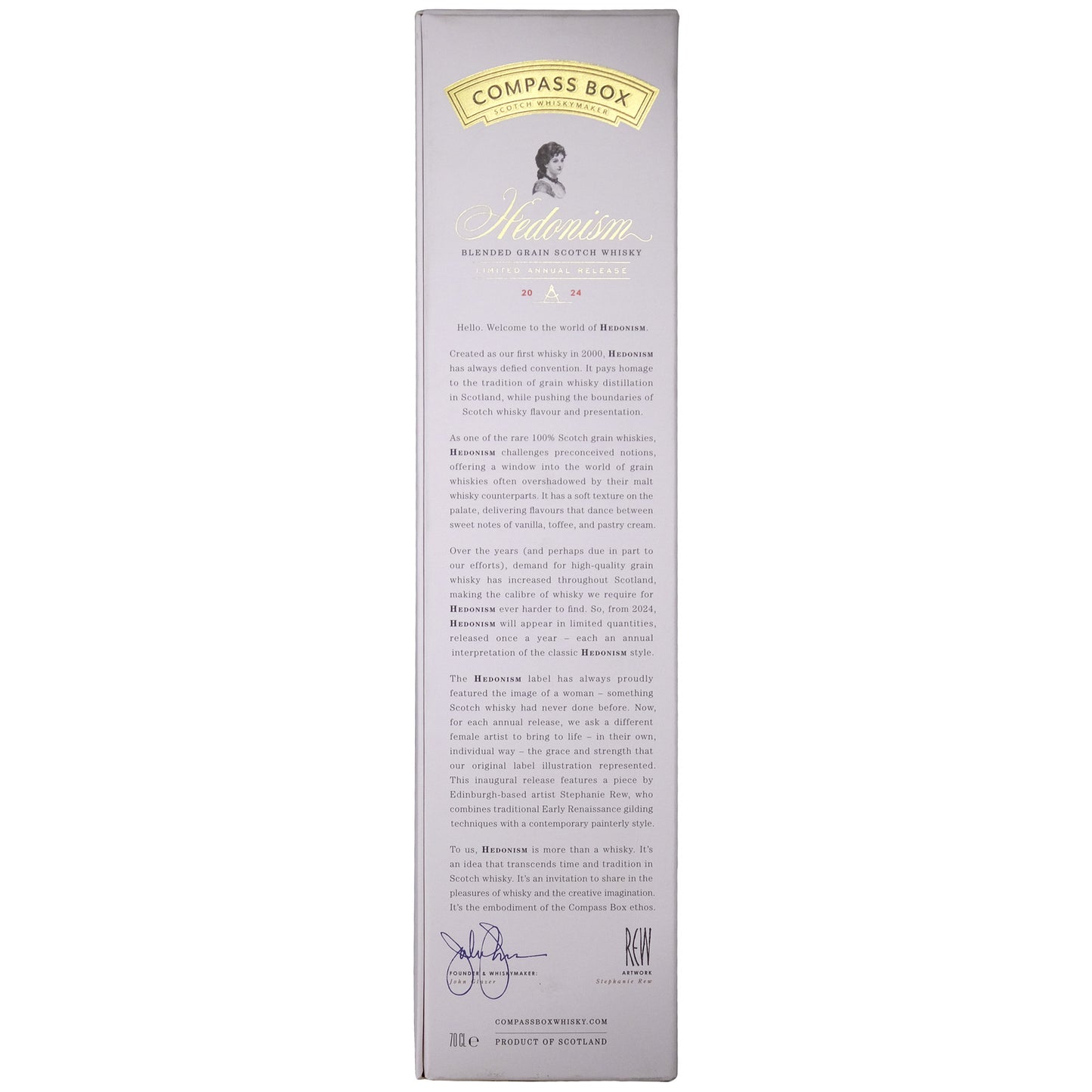 Compass Box Hedonism 2024