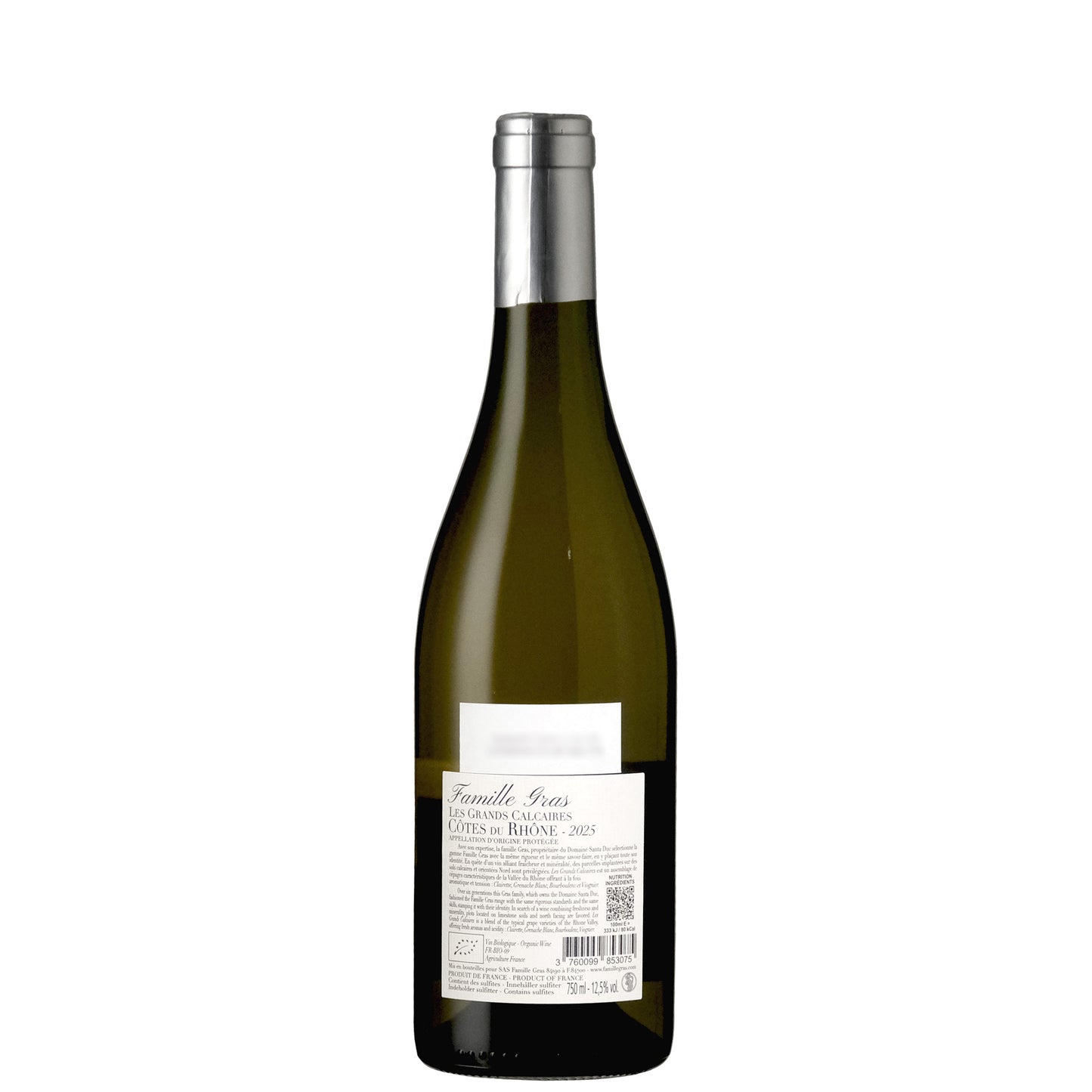 Familie Gras Cotes-Du-Rhone Blanc 'Les Calcieres'