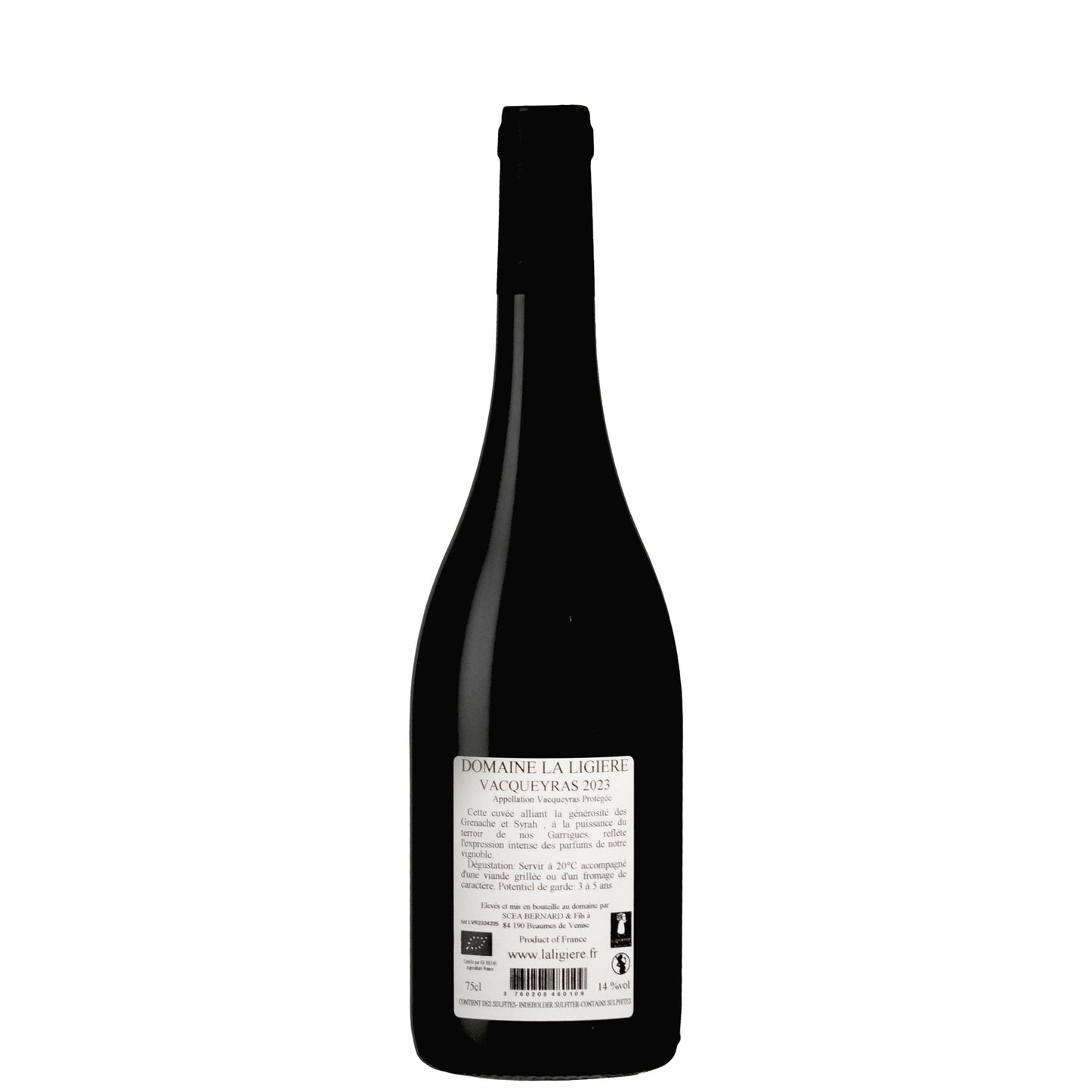 La Ligieres Organic Vacqueyras