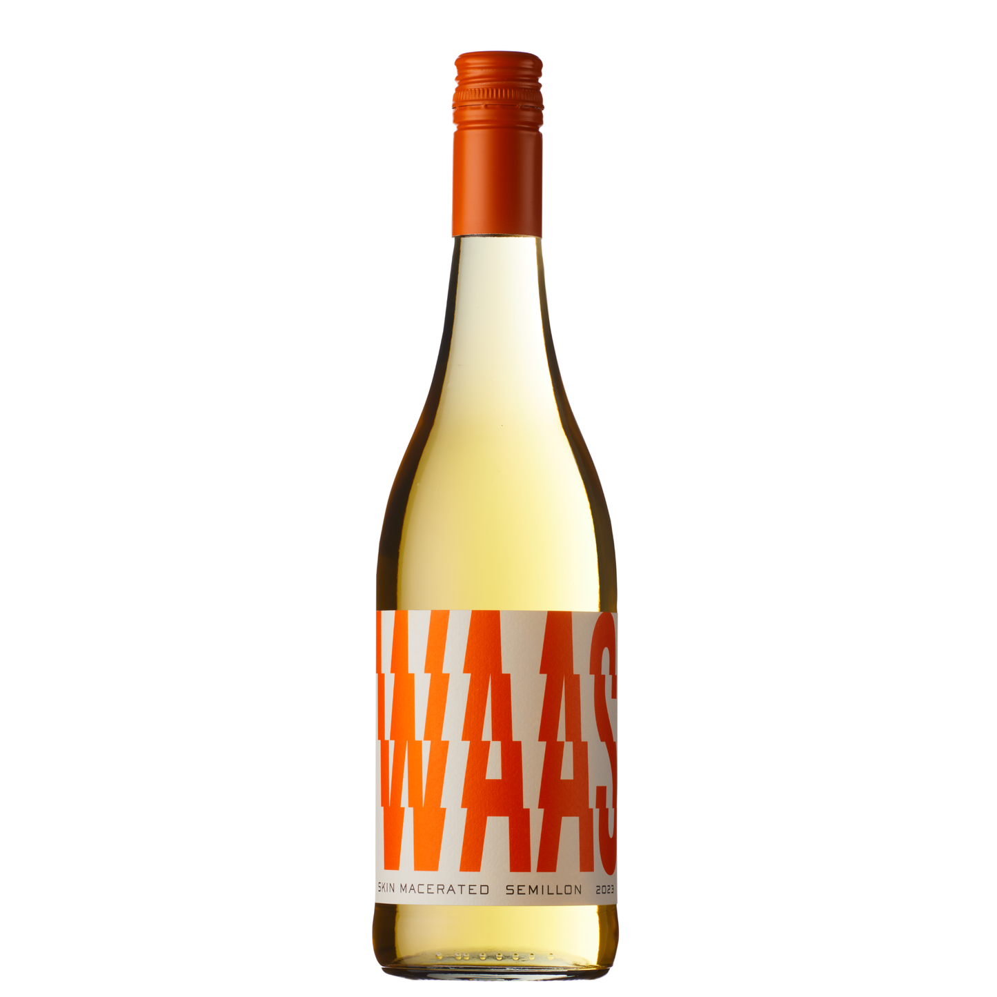 Bottle of Waas Orange Semillon Wine from South Africa Franschhoek