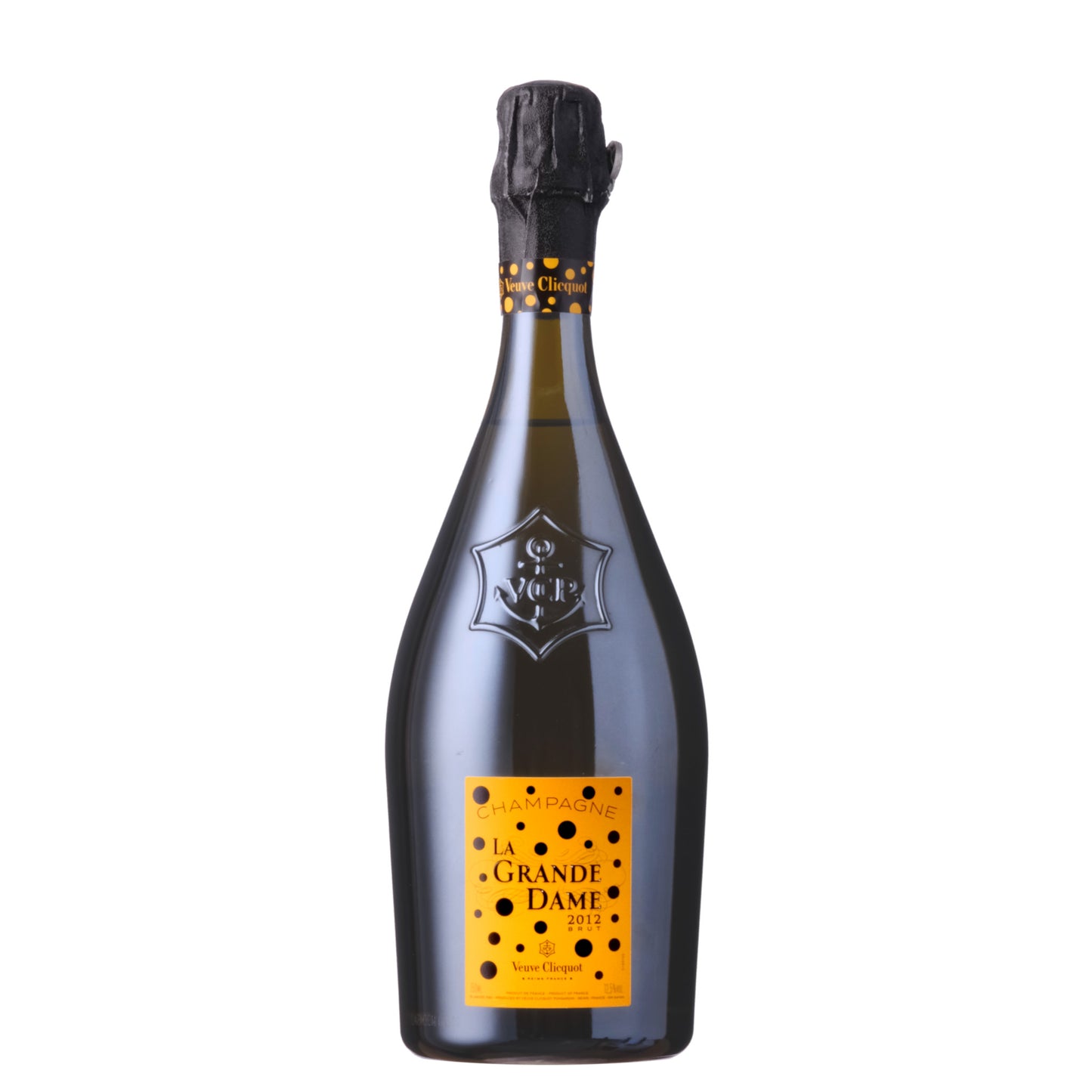 La Grande Dame 2021 Champagne Bottle on a White Background