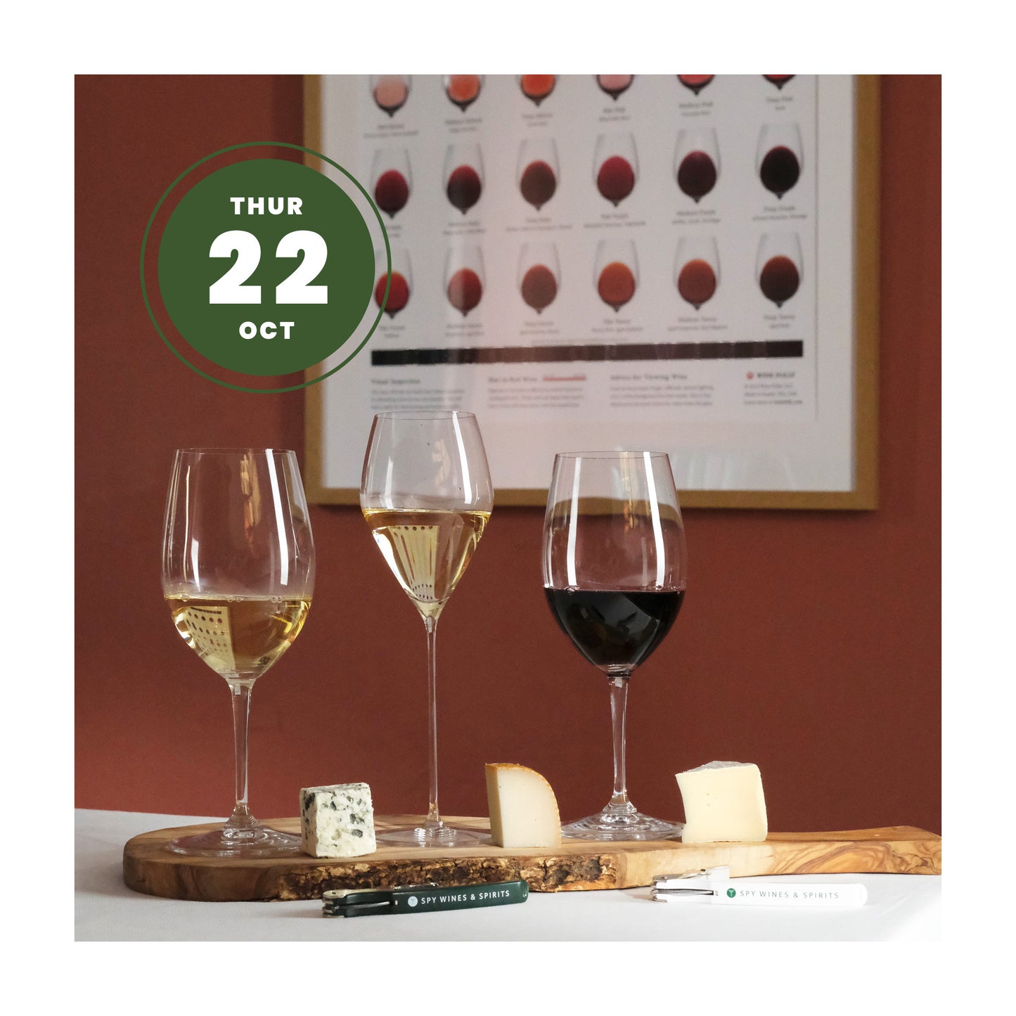 Masterclass: Fine Wines and Cheese