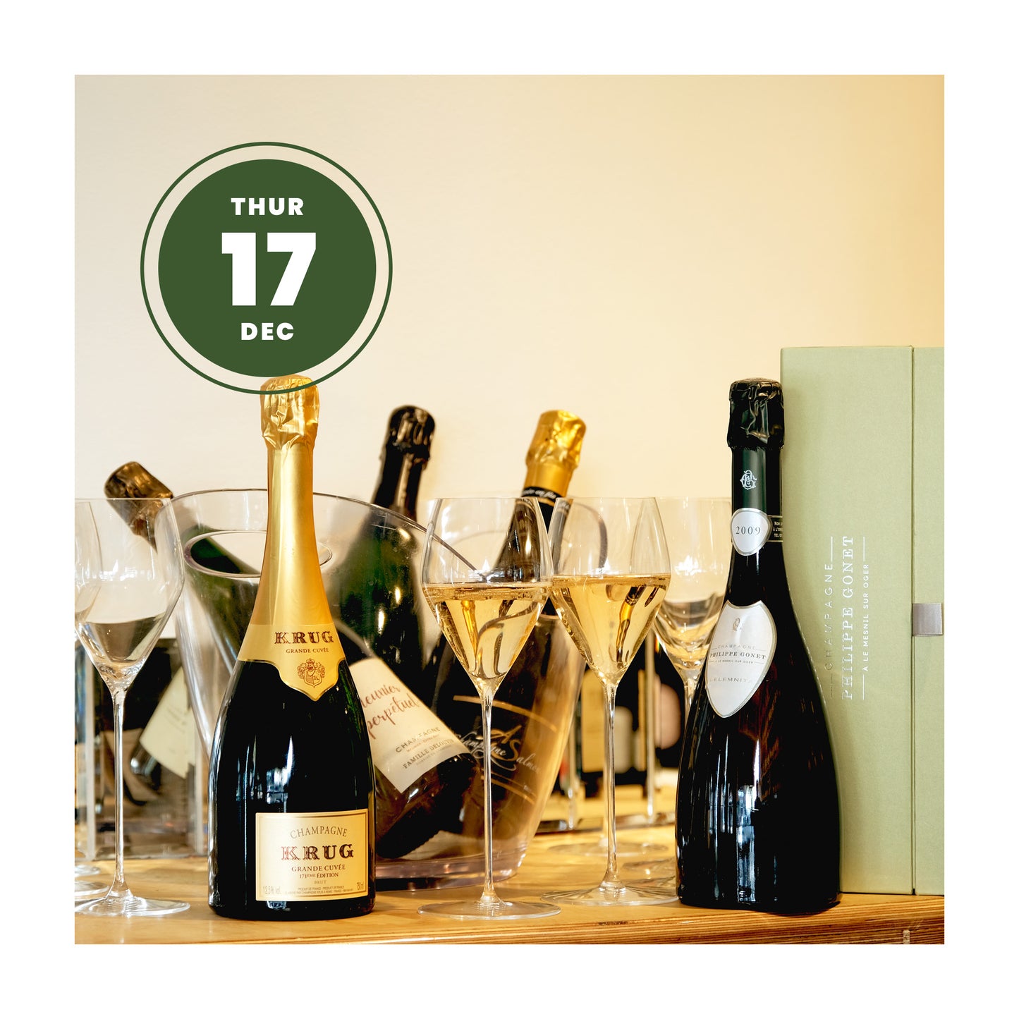 Masterclass: Christmas Special Champagne Selection