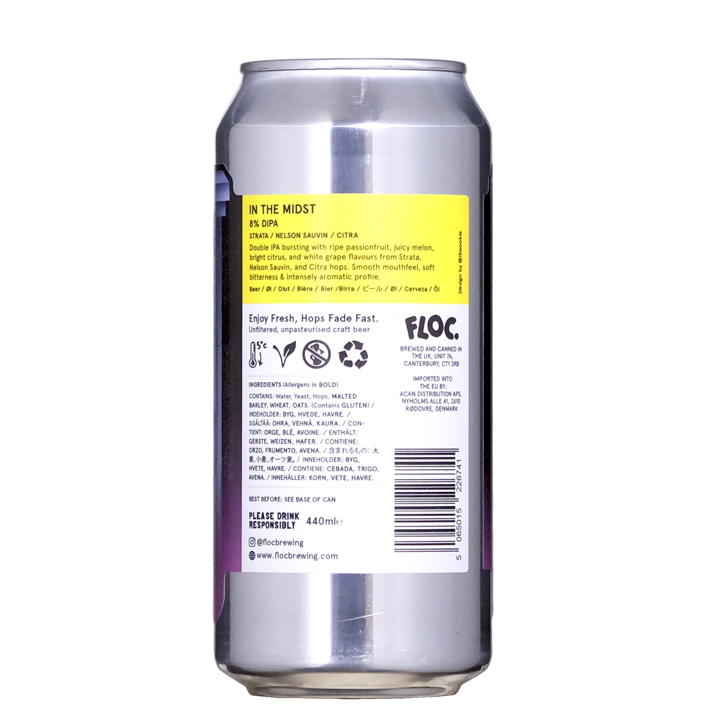 Floc In The Midst 8% D.I,P.A