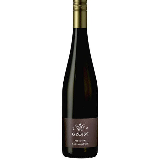 Bottle of Riesling from Austria, by Ingrid Groiss, Braitenpuechtorff