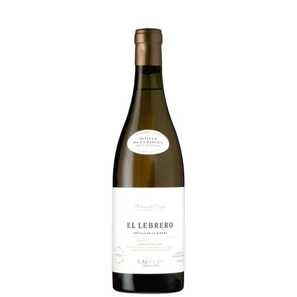 Callejo El Lebrero Blanco Ribera del Duero White on a white background