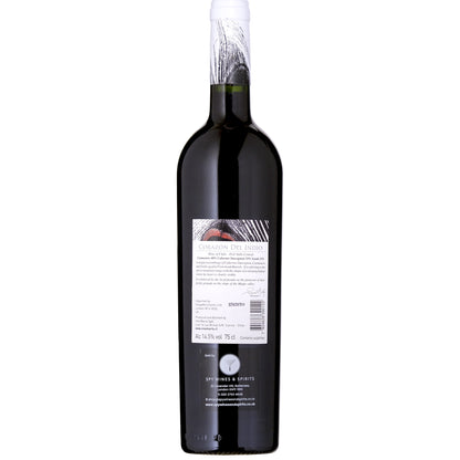Corazon del Indio Chile Cabernet Sauvignon Blend Back Label