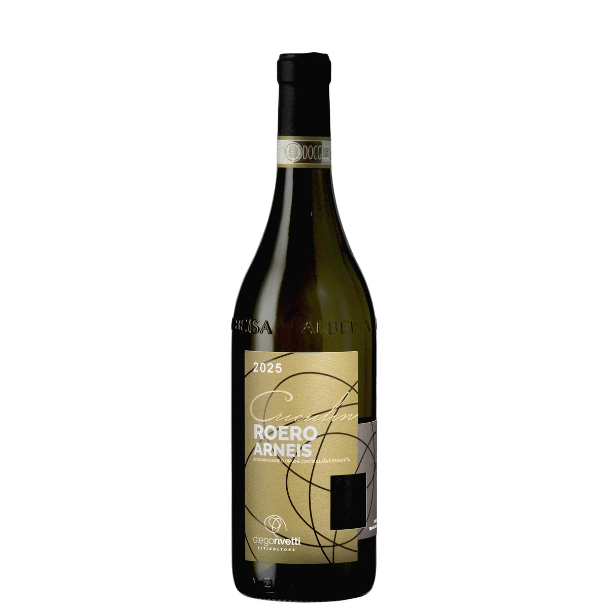 Bottle of Diego Rivetti Roero Arneis Piedmont Italy