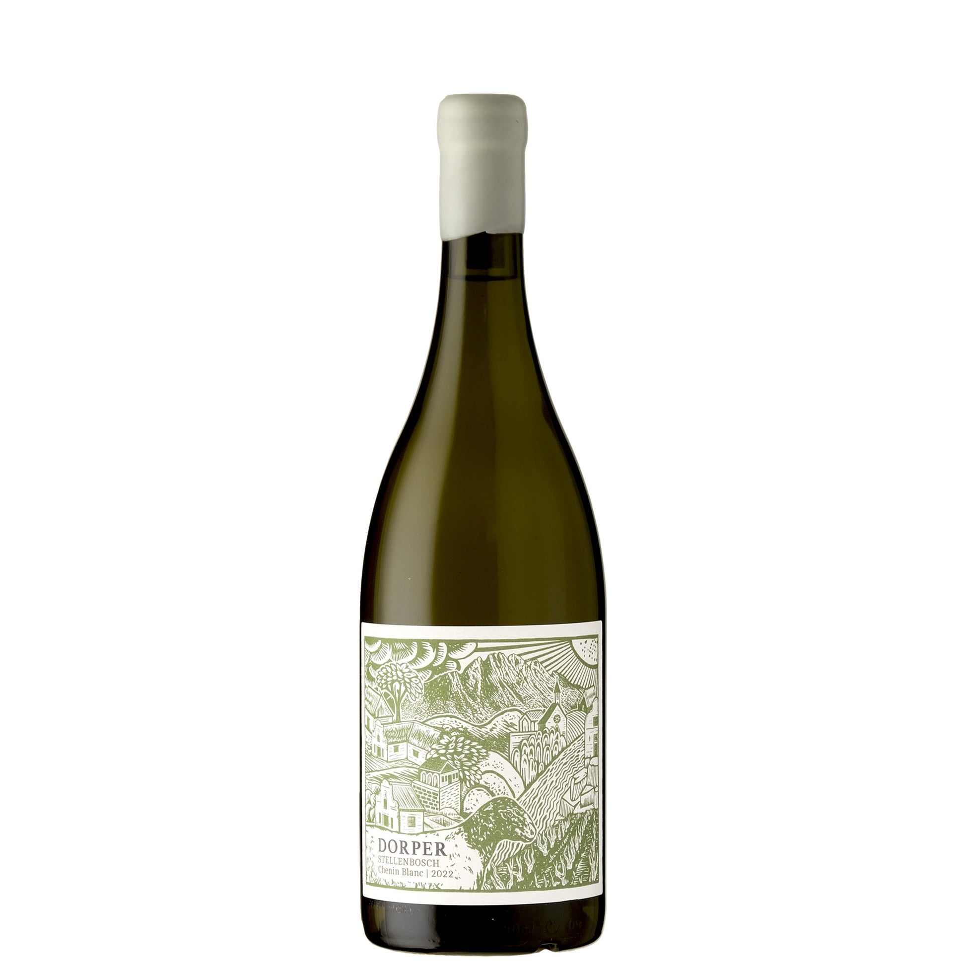Dorper Chenin Blanc Stellenbosch on white background
