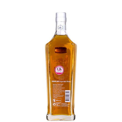  Kavalan Classic Single Malt Taiwanese Whisky Back