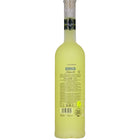Bottle of Pallini Limoncello on a white background