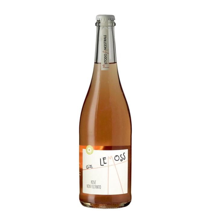Bottle of Lemoss Col Fondo Frizzante Rosé Italy