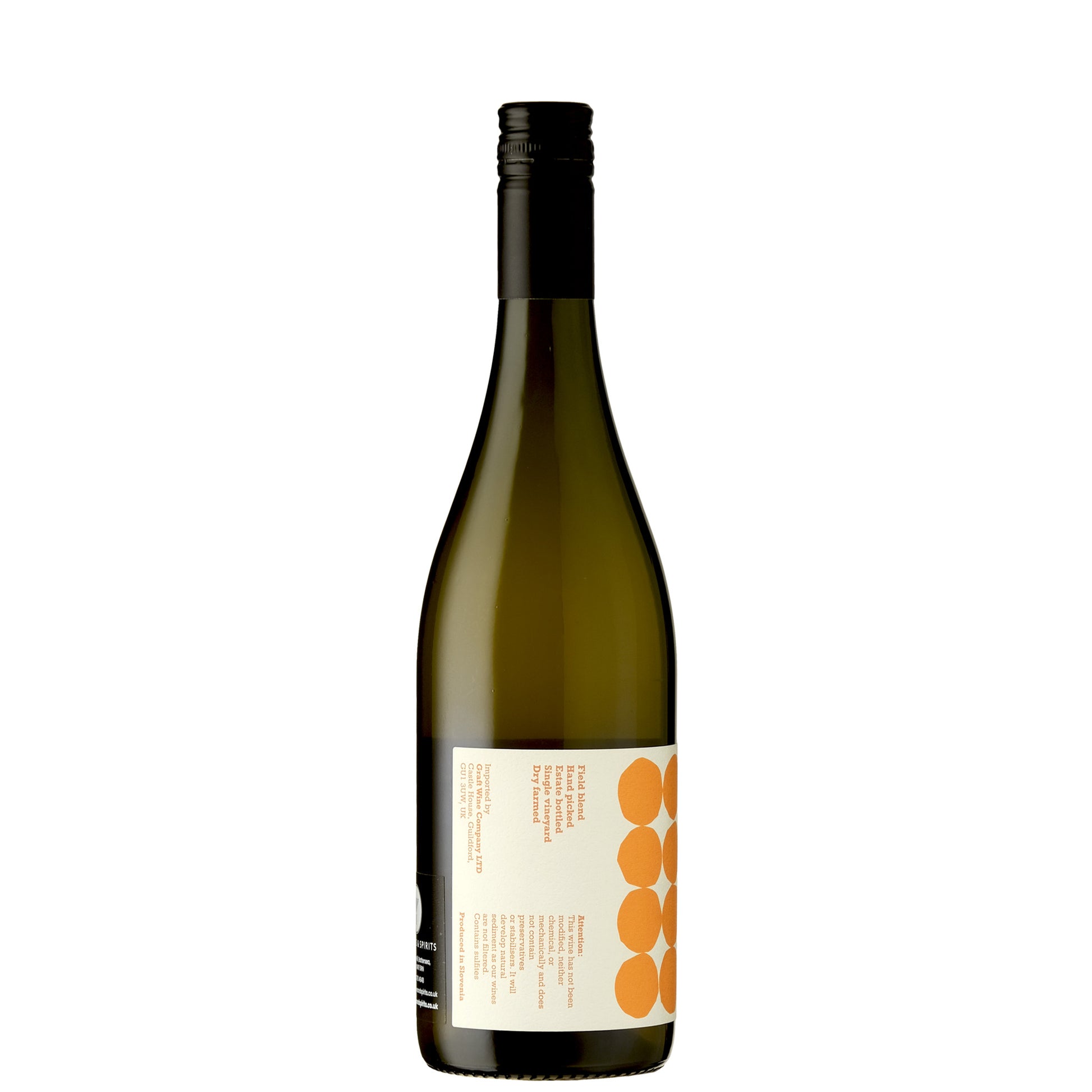 Matic Postopoma Slovenia Orange Wine Label