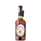 Michter's bourbon whiskey bottle on a white background