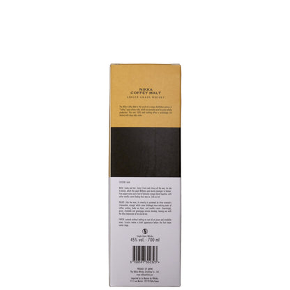 Nikka Coffey Malt Japanese Whisky Box Back