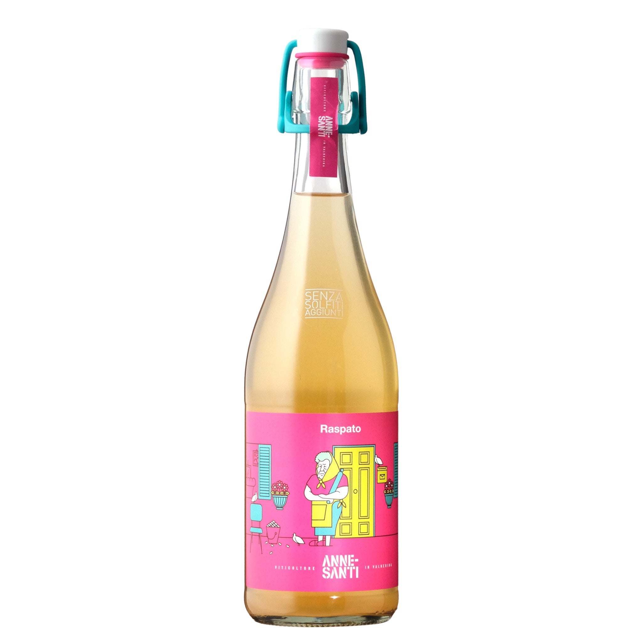 Spy Raspberry Wine Anne Santi Raspato Bianco Pet-Nat, Italy - NEXT DAY DELIVERY – Spy ...