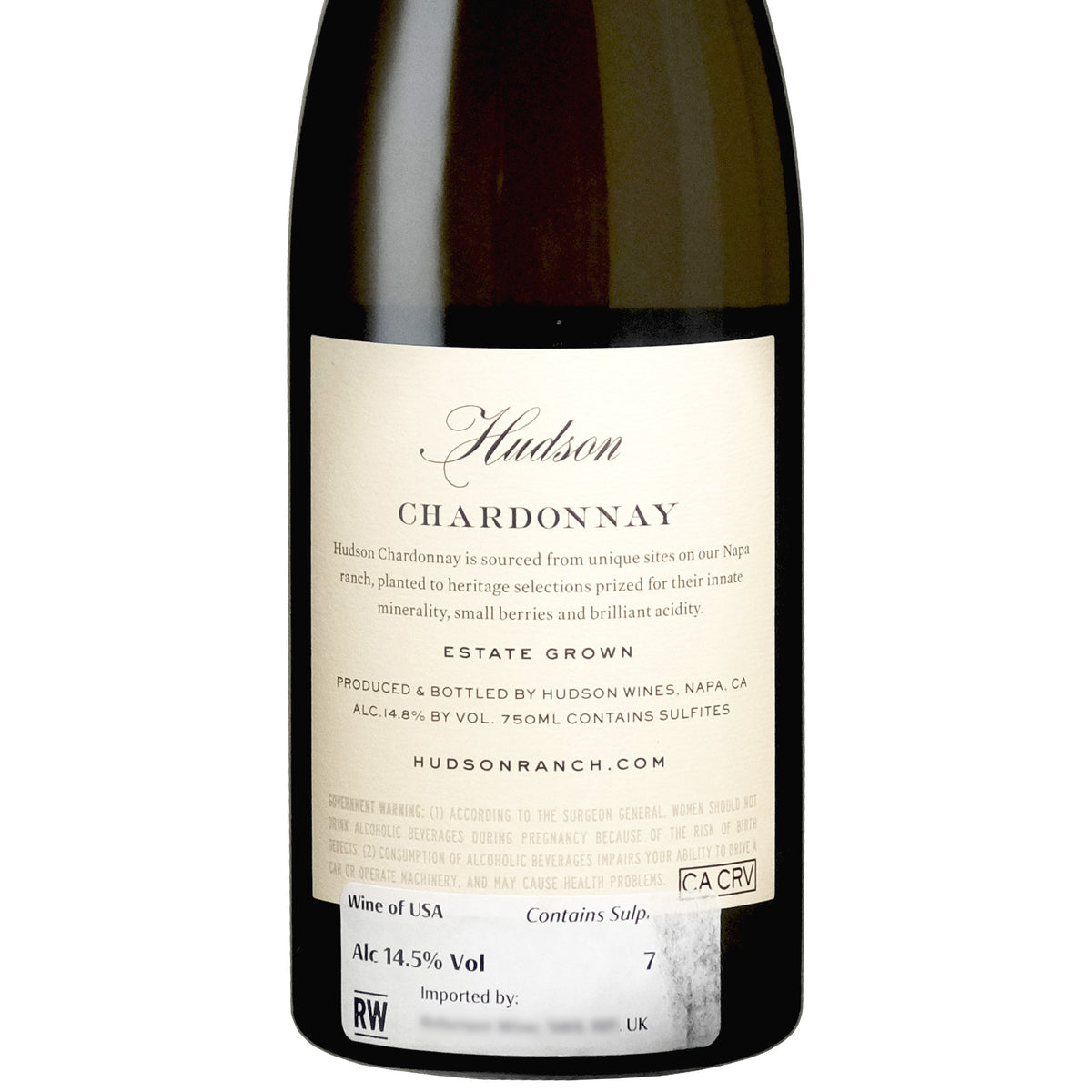 Hudson Carneros, Napa Chardonnay