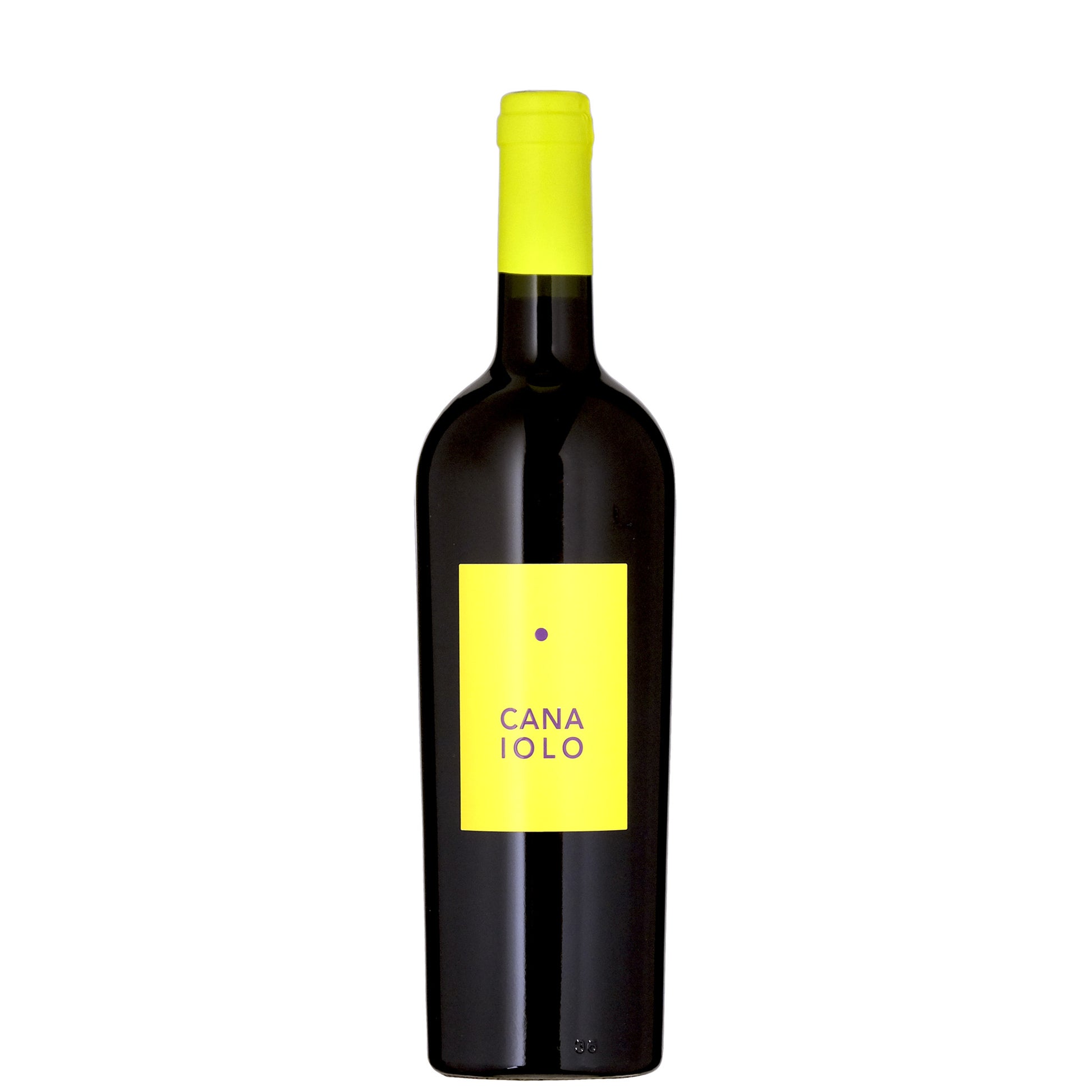 Casa Alle Vacche Canaiolo Wine Bottle on a White Background