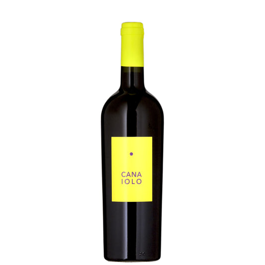 Casa Alle Vacche Canaiolo Wine Bottle on a White Background