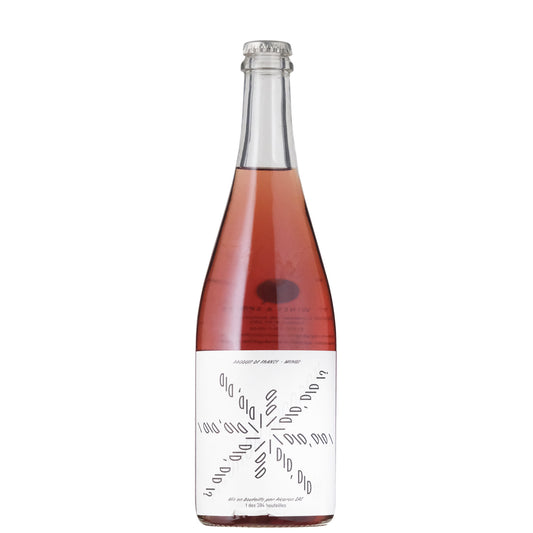 Ch. Picoron 'I did, did I?' Pet-Nat Bottle on a White Background