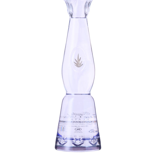 Clase Azul Plata Tequila Bottle on a White Background