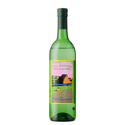 Del Maguey Wild Tepextate Mezcal Mezcal Bottle on a White Background