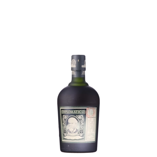 Diplomatico Reserva Exclusiva Rum Bottle on a White Background