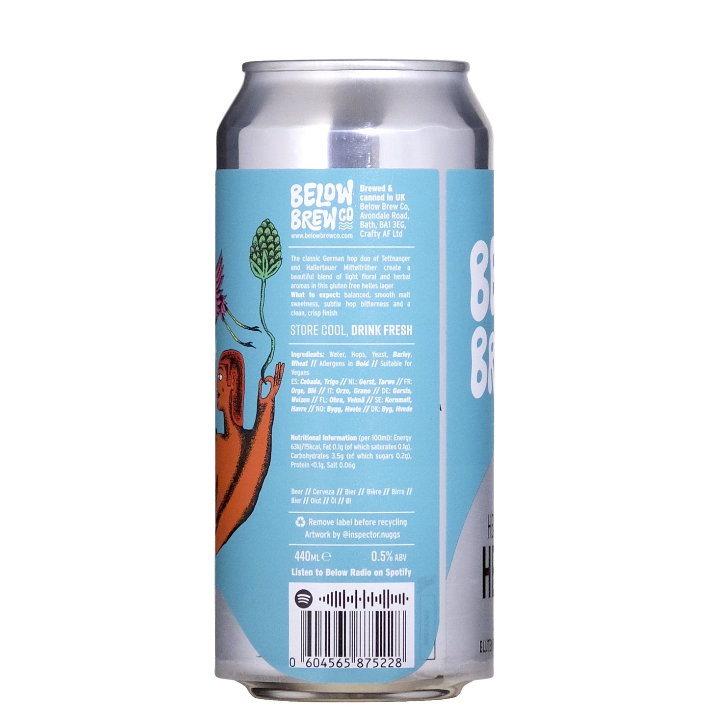 Below Brew Co. Heaven & Helles Lager