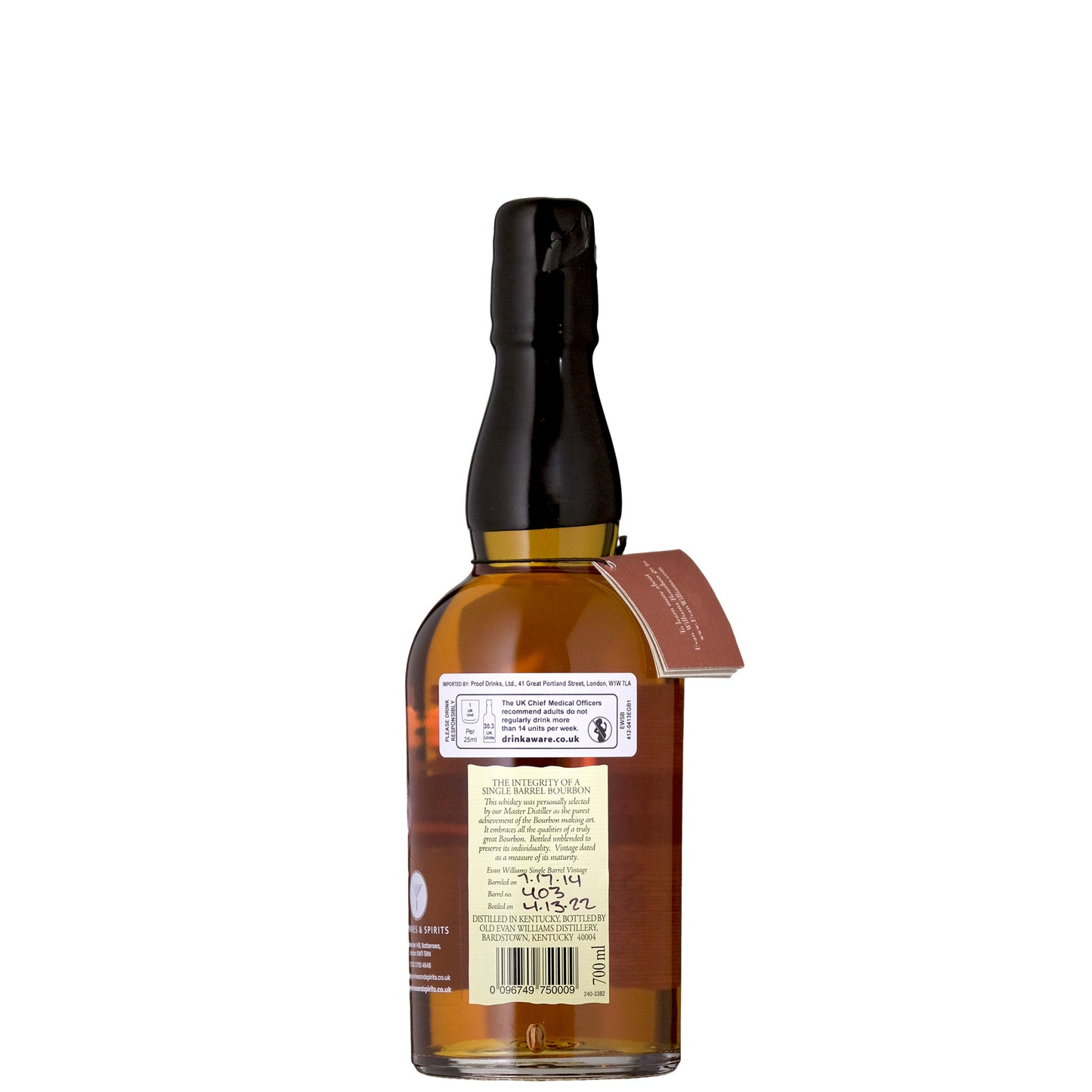 Evan Williams Single Barrel Vintage